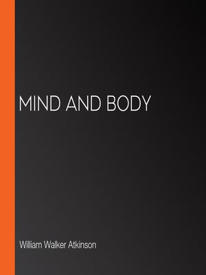 cover image of Mind and Body